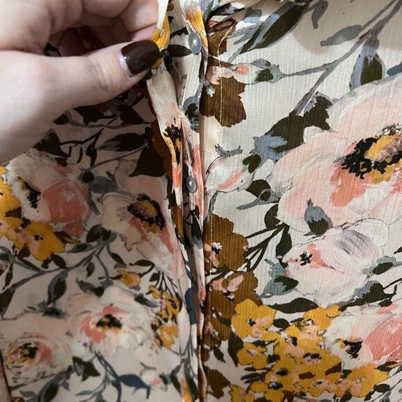 Zara Blouse Size Large - Picture 5 of 10